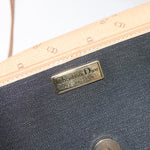 Christian Dior Vintage CD Flap Shoulder Bag Canvas - image 6