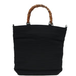 Gucci Vintage Bamboo Handle Bag Nylon - image 20