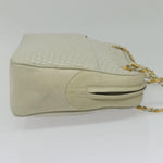 Bally Vintage Chain Shoulder Bag Quilted Leather - image 4