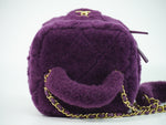 Chanel Coconing Top Handle Vanity Case with Chain Quilted Shearling Small - image 14