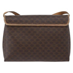 Celine Vintage Macadam Shoulder Bag Canvas and Leather - image 2