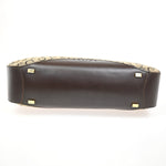Celine Vintage Macadam Shoulder Bag Canvas Medium - image 11