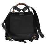 Gucci Vintage Bamboo Backpack Suede Medium - image 2