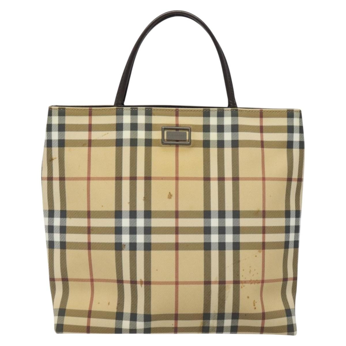Burberry Nova Check Handbag Nova Check Canvas - image 1
