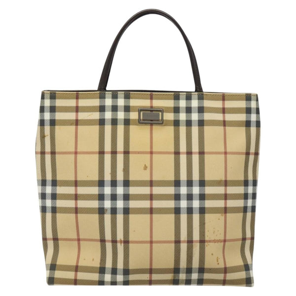 Burberry Nova Check Handbag Nova Check Canvas - image 1