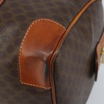 Celine Vintage Duffle Bag Canvas and Leather - image 10