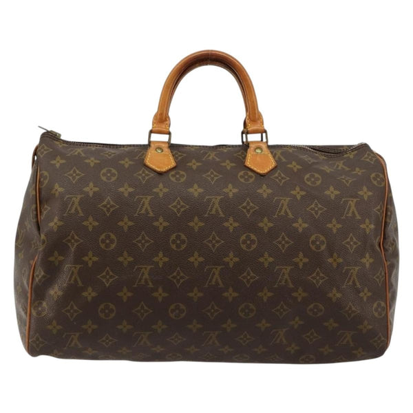 Louis Vuitton Speedy Handbag Monogram Canvas 40