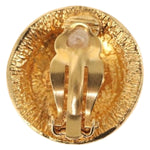 Chanel Vintage 31 Rue Cambon Round Clip-On Earrings Metal - image 7