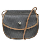Christian Dior Vintage Honeycomb Shoulder Bag Canvas and Leather - image 1
