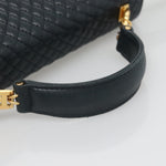 Bally Vintage Handbag Quilted Leather - image 7