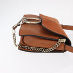 Chloe Faye Shoulder Bag Leather and Suede Small - image 3
