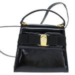 Salvatore Ferragamo Vala Handbag Patent leather - image 1