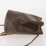 Celine Vintage Macadam Backpack Canvas and Leather - image 4