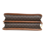 Celine Vintage Macadam Shoulder Bag Canvas and Leather - image 11