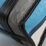 Balenciaga Bazar Convertible Tote Striped Leather Small - image 12
