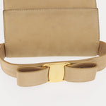 Salvatore Ferragamo Vala Handbag Suede - image 15