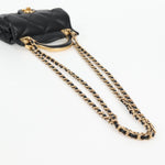 Chanel Lady Handle Flap Card Holder on Chain Quilted Calfskin - image 12
