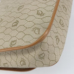 Christian Dior Vintage Honeycomb Shoulder Bag Canvas - image 10