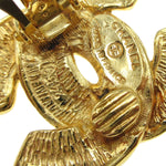 Chanel CC Clip-On Earrings Metal - image 5