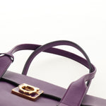 Salvatore Ferragamo Gancini Lock Flap Tote Leather Medium - image 18