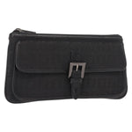 Fendi FF Logo Pouch Canvas - image 1