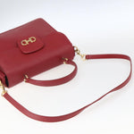 Salvatore Ferragamo Gancini handbag Leather - image 17