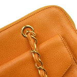 Chanel Vintage Front Pocket Shoulder Bag Leather Medium - image 15