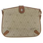 Christian Dior Vintage Honeycomb Shoulder Bag Canvas and Leather - image 17