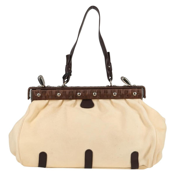 Salvatore Ferragamo Gancini handbag Leather