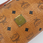 MCM Visetos Shoulder bag Canvas and Leather - image 6