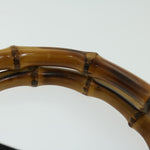 Gucci Vintage Bamboo Handle Bag Nylon - image 17