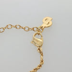 Christian Dior Logo Flower Necklace Metal - image 12