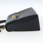 Salvatore Ferragamo Gancini Convertible Top Handle Bag Leather Mini - image 3