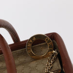 Celine Vintage Macadam Handbag Canvas and Leather - image 13