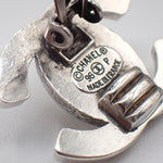 Chanel CC Turnlock Clip-On Earrings Metal - image 8