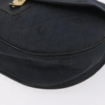 Christian Dior Vintage Honeycomb Flap Crossbody Bag Canvas and Leather - image 9