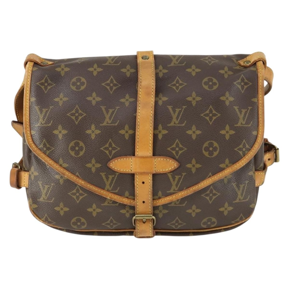 Louis Vuitton Saumur Handbag Monogram Canvas - image 1