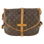 Louis Vuitton Saumur Handbag Monogram Canvas - image 1
