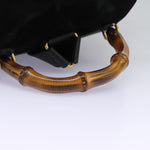Gucci Vintage Bamboo Backpack Suede and Leather - image 7