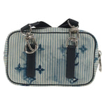 Louis Vuitton Outdoor Pouch Limited Edition Monogram Watercolor Stripes Denim - image 2