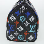 Louis Vuitton Keepall Bandouliere Bag Graffiti Monogram Eclipse Canvas 50 - image 4