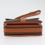 Celine Vintage Macadam Shoulder Bag Canvas and Leather - image 17