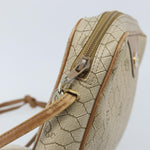 Christian Dior Vintage Honeycomb Shoulder Bag Canvas and Leather - image 12