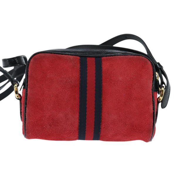 Gucci Ophidia Shoulder Bag Suede Mini