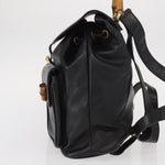 Gucci Vintage Bamboo Backpack Leather - image 3