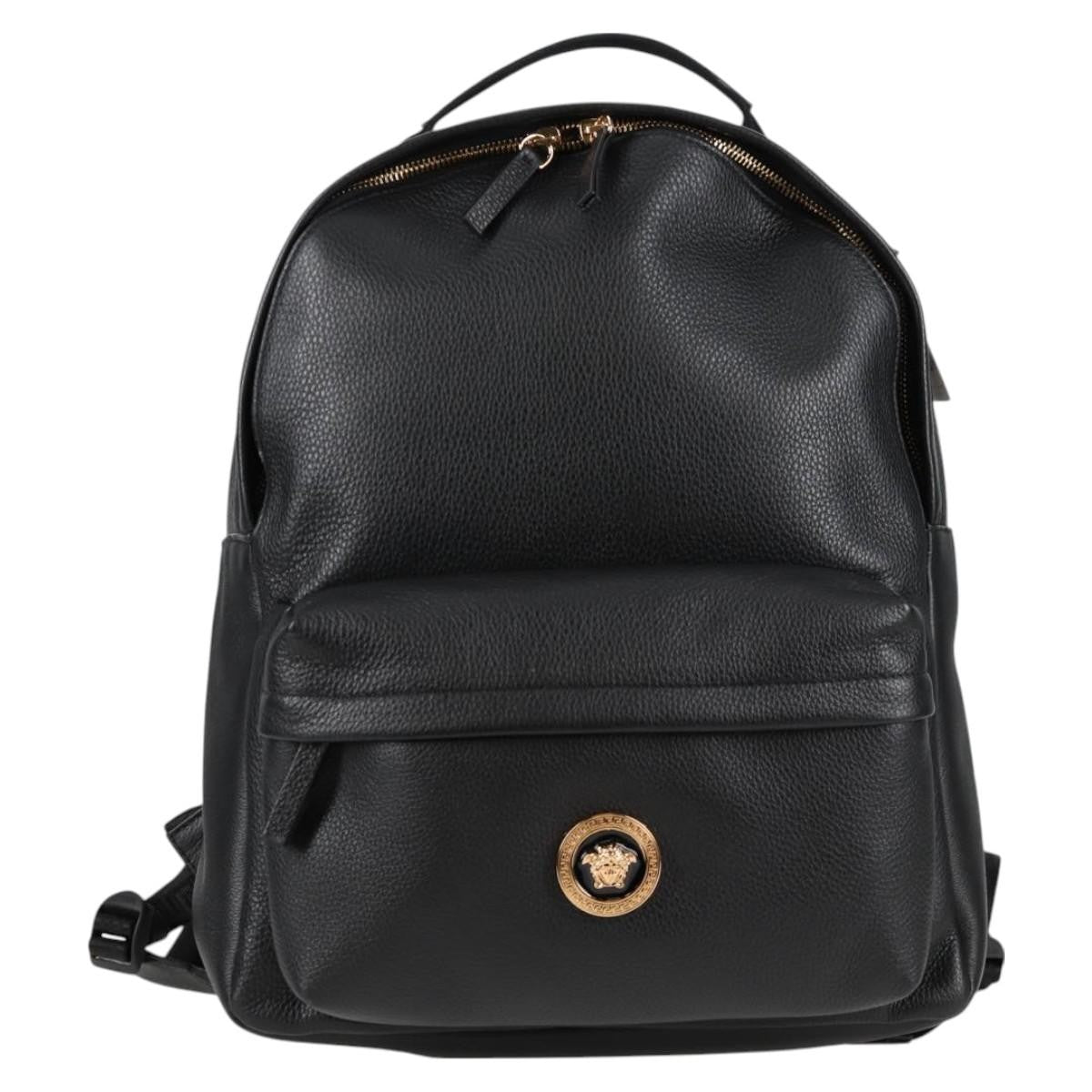 Versace Medusa Zip Backpack Leather Medium - image 1