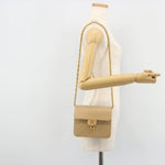 Chanel Vintage Clutch with Chain Quilted Leather Small - image 14
