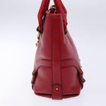 Salvatore Ferragamo Gancini handbag Leather - image 4