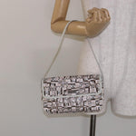 Salvatore Ferragamo Vintage clutch Bag Canvas - image 13
