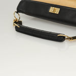 Chanel Chocolate Bar CC Handbag Quilted Lambskin - image 7